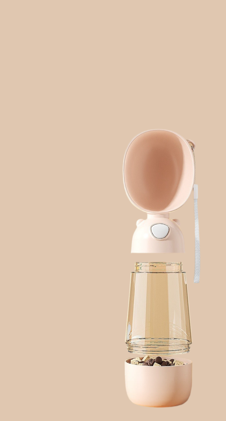 Portable Dog Water Bottle Food And Water Container For Pets