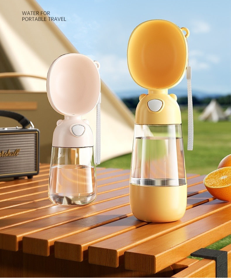 Portable Dog Water Bottle Food And Water Container For Pets